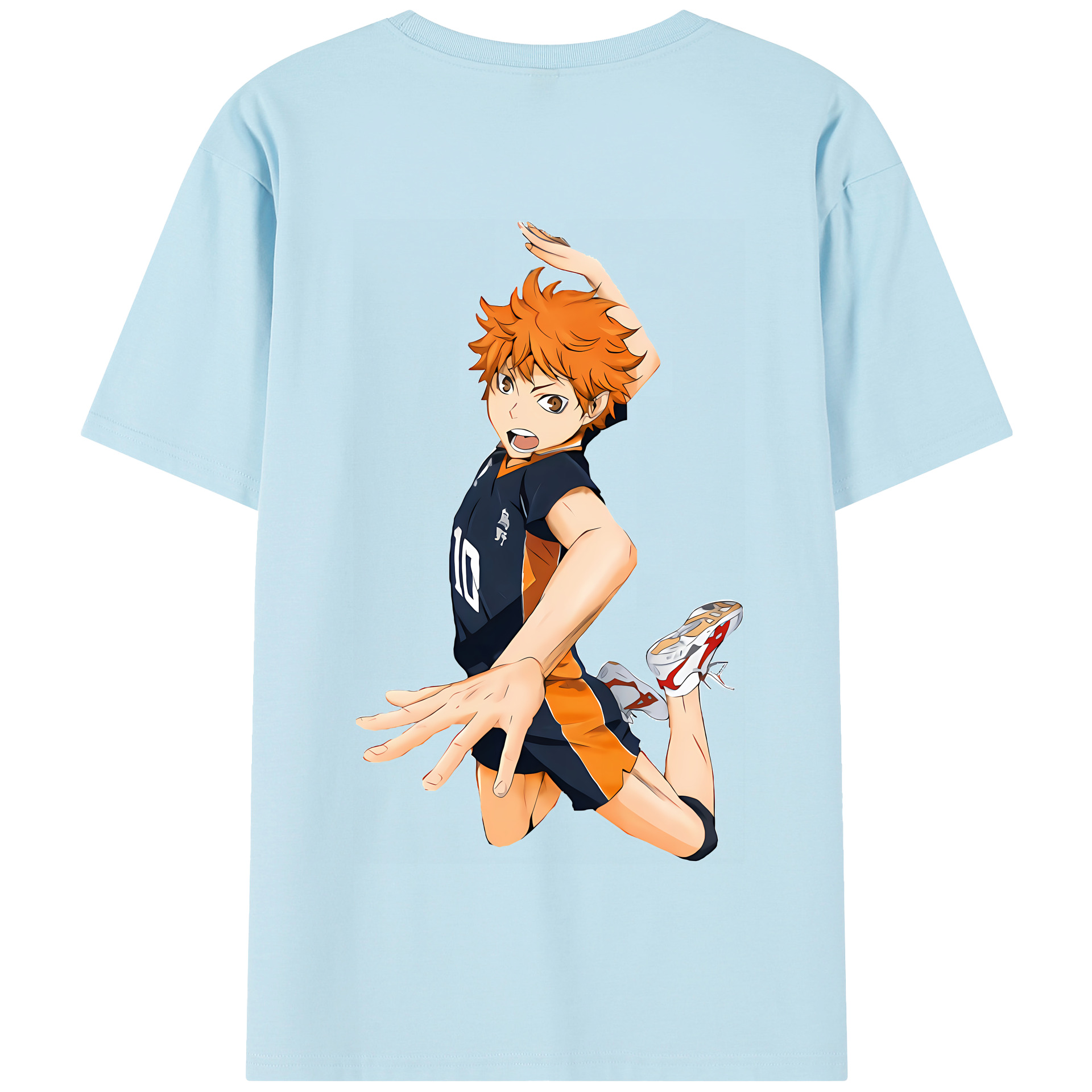 （画像用） ハイキュー!! Haikyu!! 綿100％半袖Tシャツ（背面プリント）